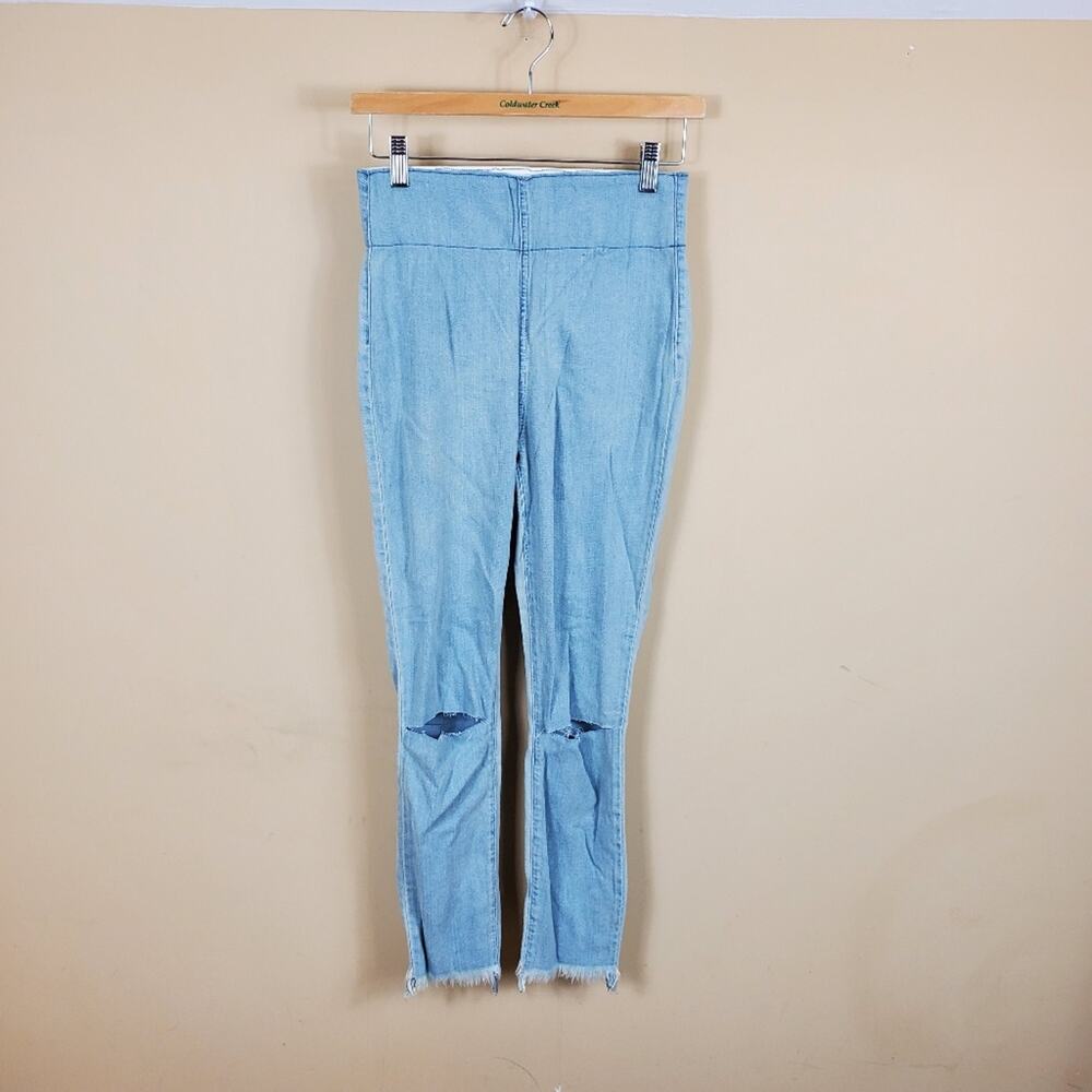 Show Me Your Mumu Light Wash Soho Skinnies Size S